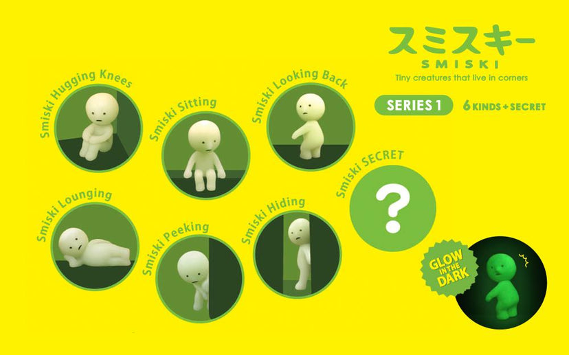 SMISKI Mini Figure Series 1 - Happy Display