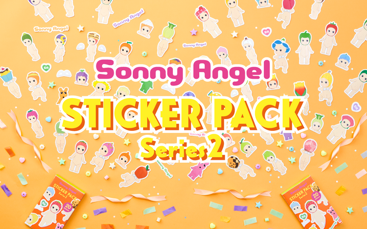 Sonny Angel Sticker Pack - Series 2 - Display Ready